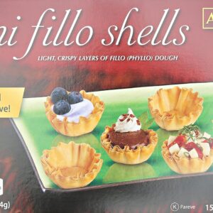 Athens, Mini Fillo Dough Shells, 15 Count (Frozen)